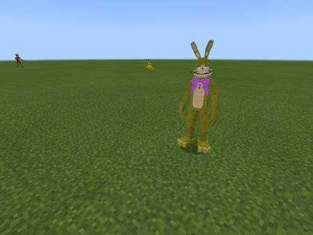 Представление жуткого вида аниматроника Бонни