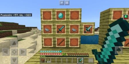 Улучшение алмазного меча с помощью кольчуги