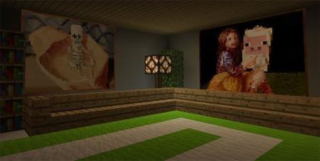 комната с картиной