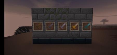 Представление новых текстур мечей из различных материалов