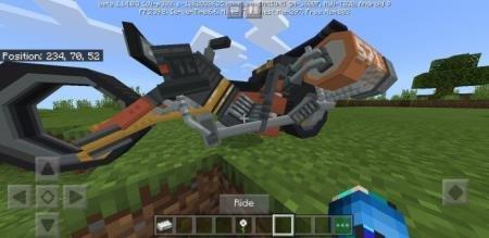 Мотоцикл в игре