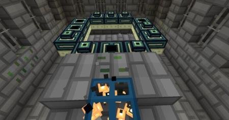 Портал Края, в пещере