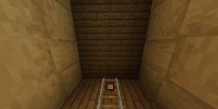 рельсы в комнате