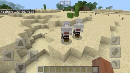 Пара Эльфов в стоят в пустыне