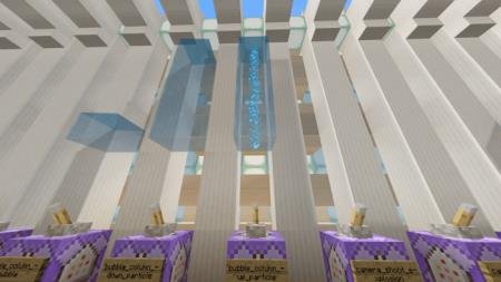 командные блоки в комнате