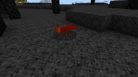 Вид сбоку на базальтового таракана