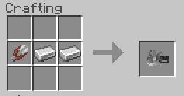 Рецепт крафта элемента для создания деактиватора мин