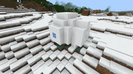 Иглу в снежном биоме