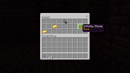 Камень души, найденный в сундуке, спрятанном далеко в крепости Нижнего мира