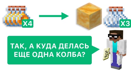 Куда делать еще одна колба?
