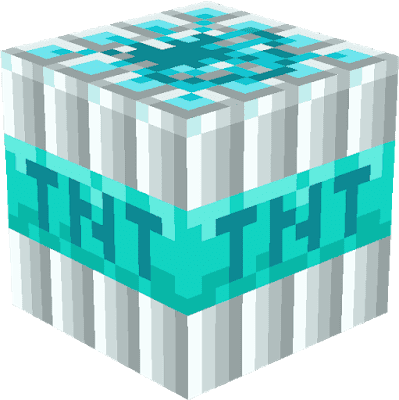 Представление блока TNT с мощностью взрыва х80