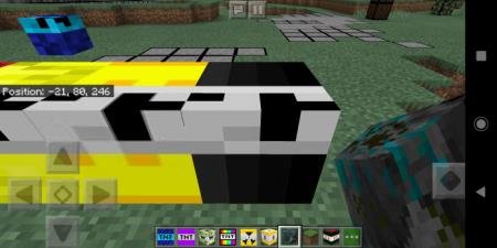 Представление блока TNT с мощностью взрыва х50