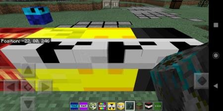 Огненный блок TNT x1