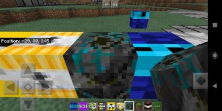 Представление блока TNT с мощностью взрыва х9