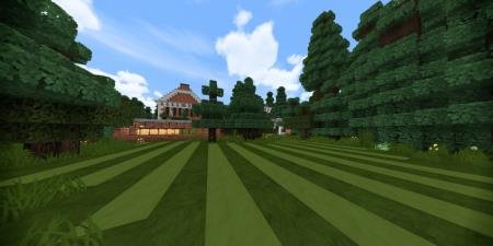 двор особняка