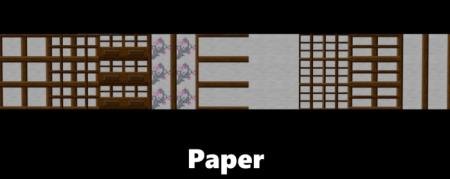Различные виды бумажных блоков в игре