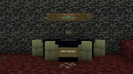 Табличка с надписью "Портал Края"