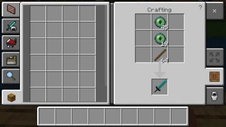 Крафт меча сущности