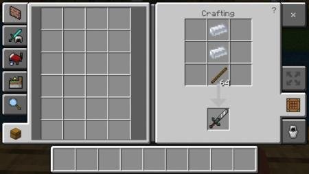 Крафт титанового меча