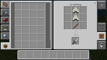 Крафт меча акулы