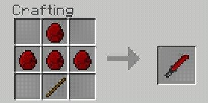 крафт рубиновой катаны