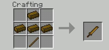 крафт медной катаны