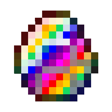 радужный кристалл