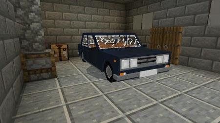 Голубая машина ВАЗ 2106