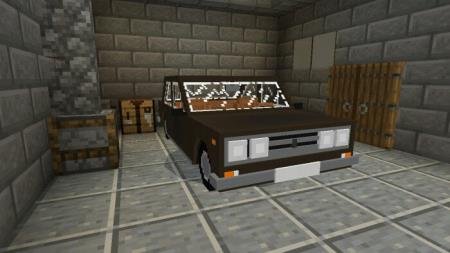 Коричневая расцветка автомобиля ВАЗ 2106