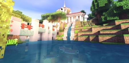 Улучшенные текстуры воды и освещения в новых шейдерах