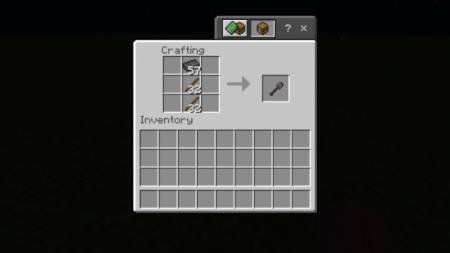 Рецепт крафта лопаты из руды Нижнего мира