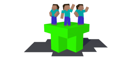 игроки на платформе