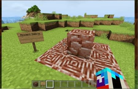 Представление блока древних руин