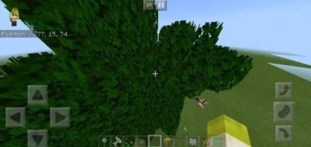 Представление 3D-листьев в Майнкрафт