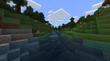 Обновлённая вода, полностью отражающая среду вокруг