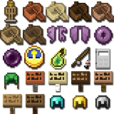 Представление обновлённых текстур множества различных предметов игры