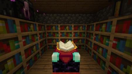 Библиотека с обновлёнными текстурами зачаровывающей стойки