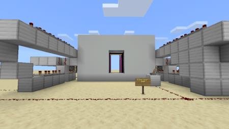 Поршневая дверь