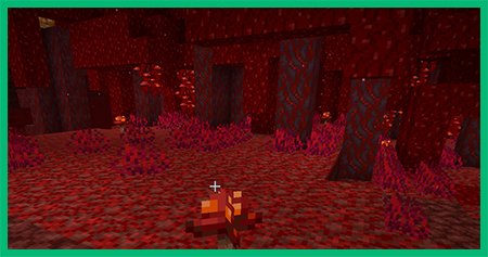 Багровый лес