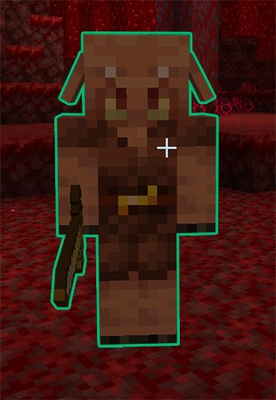 Пиглины в багровом лесу