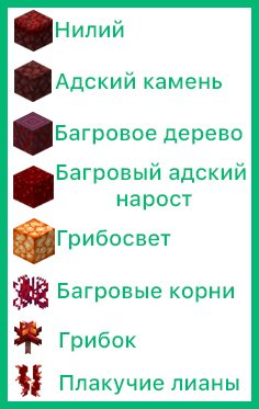 Блоки в Багровом лесу