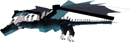 Синяя виверна, характеризующая ледяную стихию