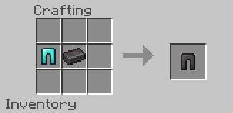 Крафт поножей из руды Нижнего мира