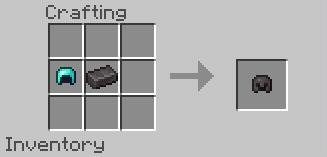 Крафт шлема из руды Нижнего мира