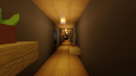 темный коридор