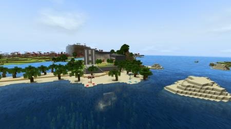 остров в море