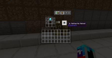 Рецепт крафта незеритового шлема