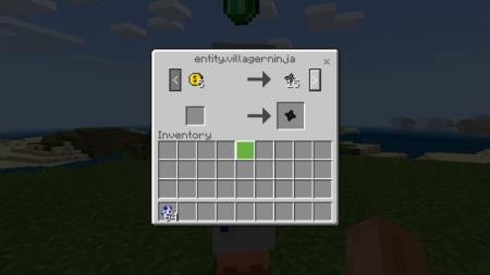 Торговля с сельчанином для получения сюрикенов