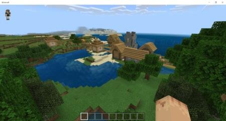 деревни на берегу