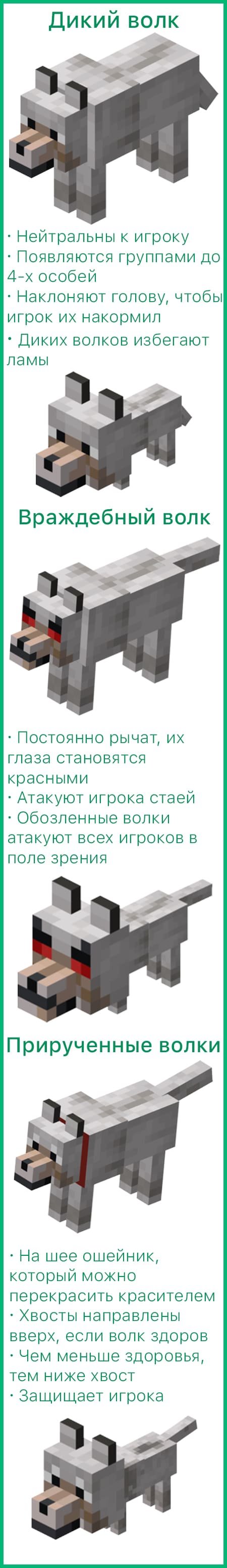 Все виды волков